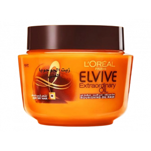 LOREAL ELVIVE EXTRAORDINARY OIL JOJOBA — NOURISHING HAIR OIL MASK 300 ML